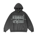 Men Hoodie Hooded Sweater Letter Print Loose Men