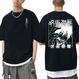 Japanese Anime Jujutsu Kaisen Fushiguro Toji Graphic T-shirt