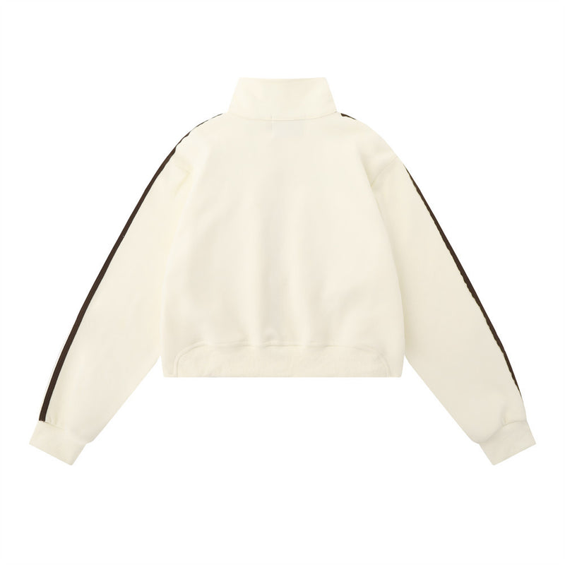 Women Hoodie Short Sweater for Women Loose Sports Jacket