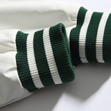 Varsity Jacket Vintage Spring Baseball Uniform Neutral Jacket