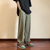 Men Sweatpants Straight Casual Pants Men's Summer Loose All-Matching