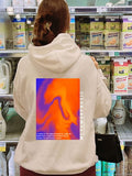 Korean version ins sweater women's loose hooded top shirt jacket