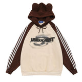 Men Hoodie Hooded Sweater Boys Letter Hoodie Loose Casual Spring and Autumn