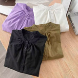 Women T-Shirt Spring and Autumn Puff Sleeve Women's Shirt Long Sleeve Top