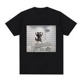 Funny I Got Too Silly Raccoon Graphic T Shirt Men Women