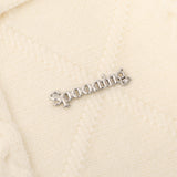 Women Sweater Knitted Cardigan Women Casual Polo Collar Long Sleeve Sweater