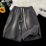 Men Sweatpants Casual Shorts Men's Summer Loose All-Matching