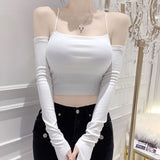Women Long Sleeve Shirt Women's Short Top