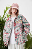 Unisex Jacket Autumn Colorful Embroidered Jacket Women's Clothing