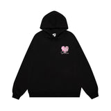 Men Hoodie Printed Hoodie Boys Washed Old Loose Hoodie