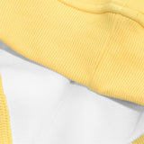 Men Hoodie Cartoon Flocking Embroidered Raglan Sleeve round Neck Sweater