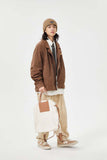 Unisex Jacket Autumn Corduroy Coat Women's Clothing