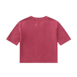Women T-shirt Letter Printed Short T-shirt Casual round Neck