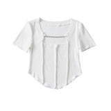 Women T-Shirt Short T-shirt Women's Summer Short Sleeve