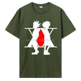 Japan Anime Men's T Shirt Kurapika Harajuku Street Casual