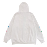 Men Hoodie Embroidered Sweater Coat Men's Spring and Autumn Loose Casual Long Sleeves