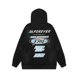 Men Hoodie Letter Printed Hoodie Men's Loose Casual
