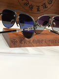 Chrome Hearts Sunglasses Classic Vintage Aviator Toad Sunglasses