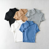 Women's T-Shirt Short-Sleeved T-shirt Women's Summer Slim Fit