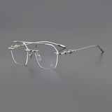 CHH Chrome Hearts Glasses Vintage Polygon Large Face Glasses Frame