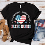 Women's Independence Day T Shirt round Neck Short Sleeve T-shirt Women's Top