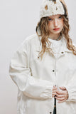 Unisex Jacket Fall Printing Lapel Jacket Women's Clothing