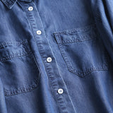Women T-Shirt Spring and Autumn Loose Long Sleeve Casual Shirt Coat