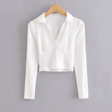Women T-Shirt Women's Spring T-shirt Bottoming Top