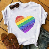 Women's Independence Day T Shirt round Neck Short Sleeve T-shirt