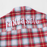 Men Long Sleeved T Shirt Spring and Autumn Plaid Shirt Coat Men's Loose Casual Long Sleeves Shirt