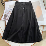 Women Skirt Woolen Skirt Female Mid-Length Autumn and Winter