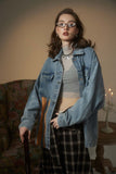 Unisex Jacket Autumn Contrast Color Casual Coat Women's Clothing