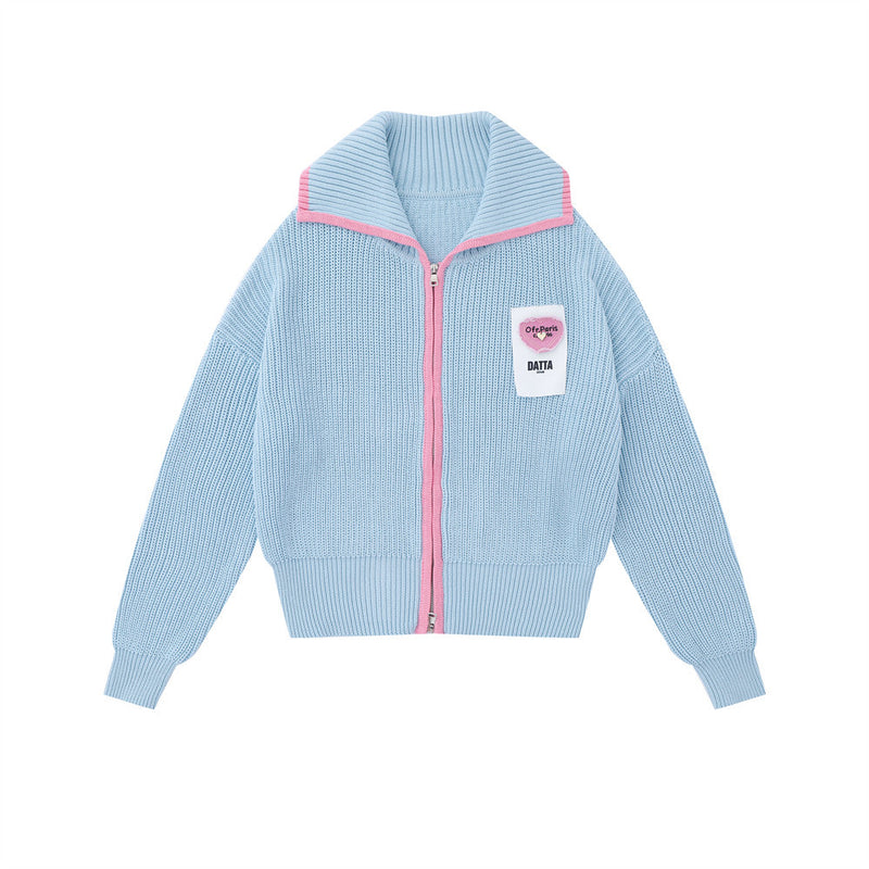 Women Sweater Girls' Autumn Loose Casual Long Sleeves Sweater Coat