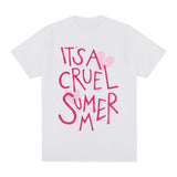 Taylor CRUEL SUMMER Vintage T-shirt Cotton Men T shirt