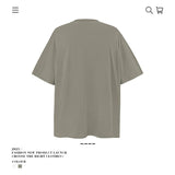American vintage street T-shirt vintage cotton summer boys loose