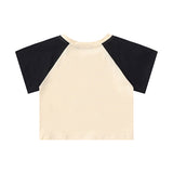 Women T-shirt Multicolor Printing Short T-shirt Girls' Summer Top