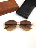 Chrome Hearts Sunglasses Fashion Half-Frame Titanium Toad Sunglasses