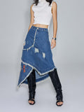 Unisex Jacket Autumn Outdoor Denim Skirt Women's Clothing