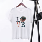 Women Independence Day T Shirt Printed Short Sleeve T-shirt