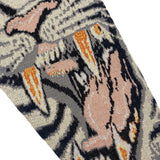 Kapital Sweater Vintage Jacquard Tiger Totem Knitted round Neck Japanese-Style Retro Knitted Pullover Sweater