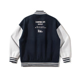 Varsity Jacket Vintage Autumn Retro Loose Letters
