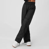 Women Cargo Pants Women's Autumn and Winter Pocket Zipper Stitching