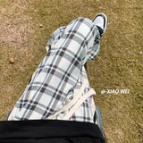 Men Sweatpants Fall Ins Wide-Leg Casual Pants Loose