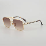 Chrome Hearts Sunglasses Double Beam Titanium Sunglasses