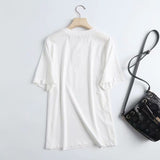 Women T-shirt Women's Spring Clothing Short-Sleeved T-shirt Women's Top