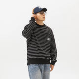 Unisex Hoodie round Neck Sweater Men's Casual Long Sleeve Trendy Spring and Autumn