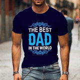 The Best Dad In The World Father'S Day Graphic Short