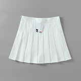 Women Skirt Preppy Style Skirt Women's Pleated Skirt