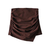 Women Skirt Summer Tight Culottes Women's Stitching Hip Skirt