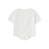 Women T-shirt Short Sleeve T-shirt Summer Girls' O-neck Short Top